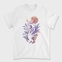 Hands Holding Leaves And Flowers Plants 08, Tricou Barbati (Unisex)