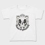 Hands With Skull Queen Of Ghosting Anti Valentines, Tricou Copii
