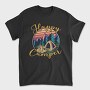 Happy Camper Lettering Only Request, Tricou Barbati (Unisex)