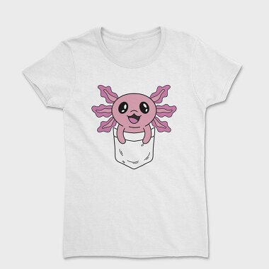 Happy Pocket Axolotl Animal, Tricou Femei