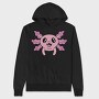 Happy Pocket Axolotl Animal, Hanorac Oversize Barbati (Unisex)