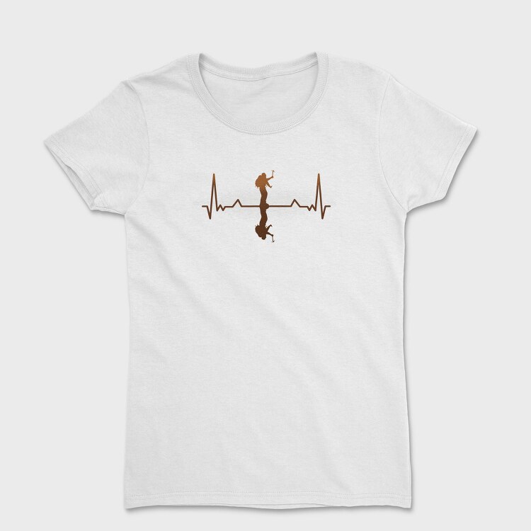 Heartbeat Mountaineer Heartbea, Tricou Femei