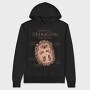 Hedgehog Anatomy Cute, Hanorac Oversize Barbati (Unisex)