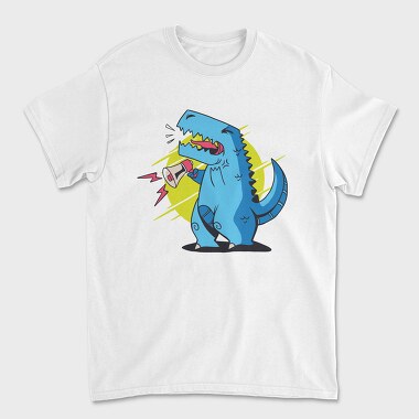 T Rex Megaphone Loud, Tricou Barbati (Unisex)