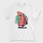 T Rex Toilet Paper, Tricou Barbati (Unisex)