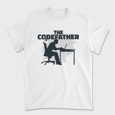 The Codefather Parody Programmer, Tricou Barbati (Unisex)