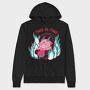 This Is Fine Baphomet Meme, Hanorac Oversize Barbati (Unisex)