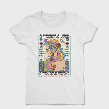 Thousand Visions Lives Maximalism, Tricou Femei
