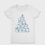 Toilet Paper Christmas Tree, Tricou Femei
