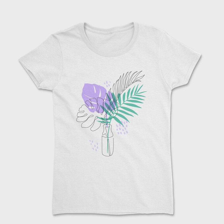 Tote Bag Continuous Line 01, Tricou Femei