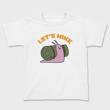 Let'S Hike Snail, Tricou Copii