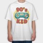 90S Gaming Kid, Tricou Oversize Barbati (Unisex)