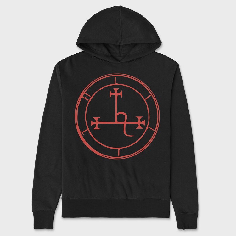Lilith Symbol, Hanorac Oversize Barbati (Unisex)