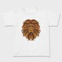 Lion Mandala Illustration Color 001, Tricou Copii