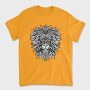 Lion Mandala Psicodelic, Tricou Barbati (Unisex)