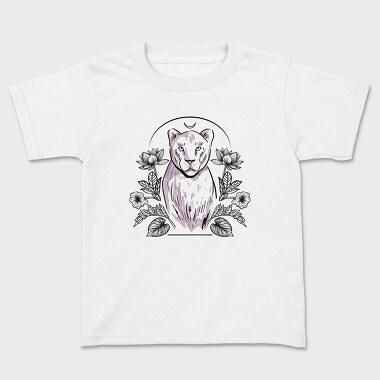 Lioness And Nature Tote, Tricou Copii