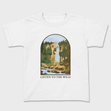 Listen To The Wild Nature, Tricou Copii