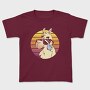 Llama Animal With Sunglasses, Tricou Copii