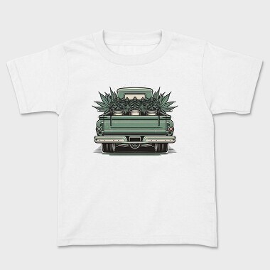 Loaded Truck With Weed Plants, Tricou Copii