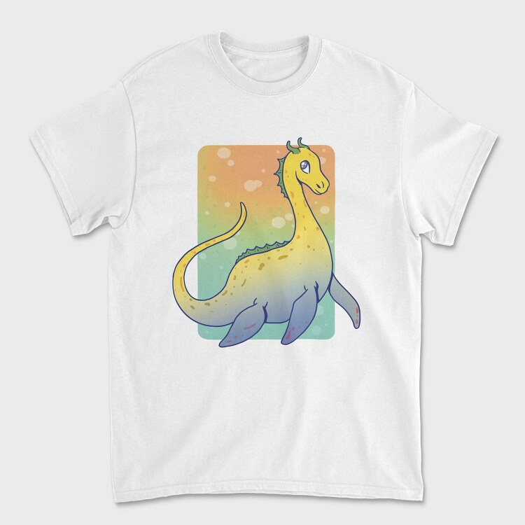 Loch Ness Cute Monster, Tricou Barbati (Unisex)