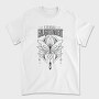 Lotus Flower Eternal Enlightenment Quote, Tricou Barbati (Unisex)