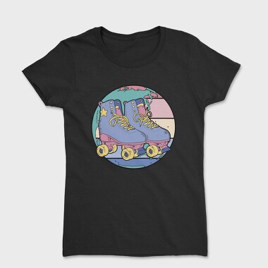Pastel Roller Skates, Tricou Femei