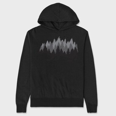 Hedgehog Forest Headgehog, Hanorac Oversize Barbati (Unisex)