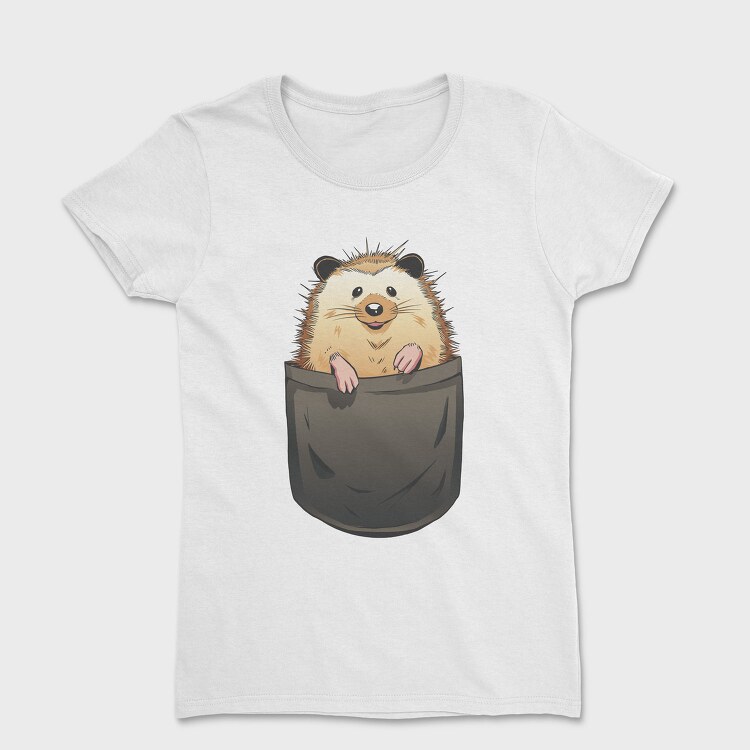 Hedgehog In Pocket, Tricou Femei