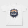 Mountains Text Vintage, Tricou Copii