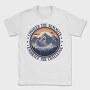 Mountains Text Vintage, Tricou Barbati (Unisex)
