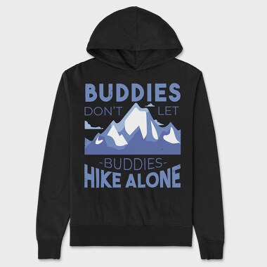 Hike Buddies, Hanorac Oversize Barbati (Unisex)