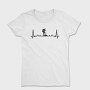 Hiking Heartbeat Line, Tricou Femei