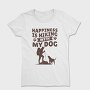Hiking With Dog My, Tricou Femei