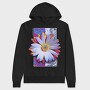 Holographic Lily Flower, Hanorac Oversize Barbati (Unisex)