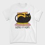 Home Office Cat Computer, Tricou Barbati (Unisex)
