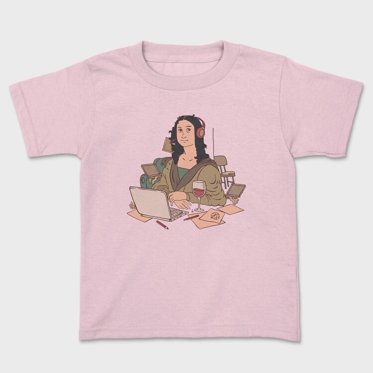Home Office Mona Lisa, Tricou Copii