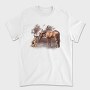 Horse And German Shepherd, Tricou Barbati (Unisex)