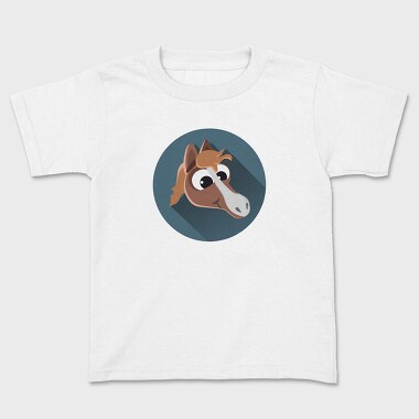 Horse Icon Art, Tricou Copii