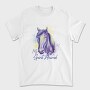 Horse Spirit Animal Watercolor, Tricou Barbati (Unisex)