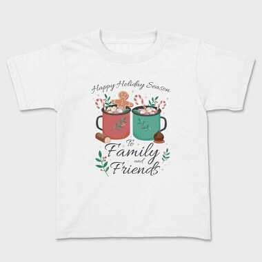Hot Chocolate Holiday Season Drinks, Tricou Copii