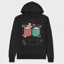 Hot Chocolate Holiday Season Drinks, Hanorac Oversize Barbati (Unisex)