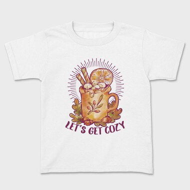 Hot Cocoa Autumn Drink, Tricou Copii