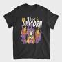 Hot Unicorn Cartoon, Tricou Barbati (Unisex)