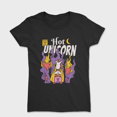 Hot Unicorn Cartoon, Tricou Femei