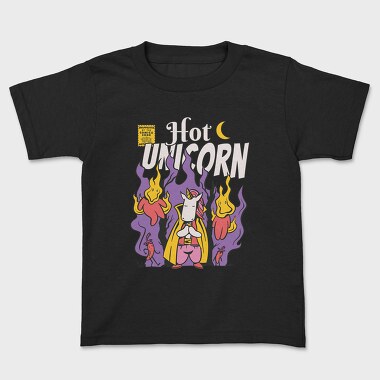 Hot Unicorn Cartoon, Tricou Copii