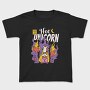 Hot Unicorn Cartoon, Tricou Copii