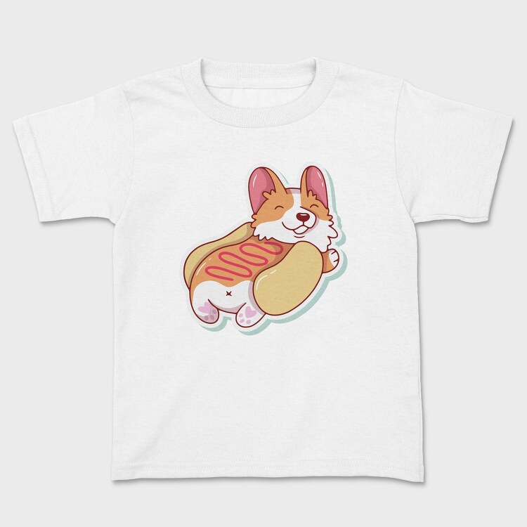 Hotdog Corgi, Tricou Copii
