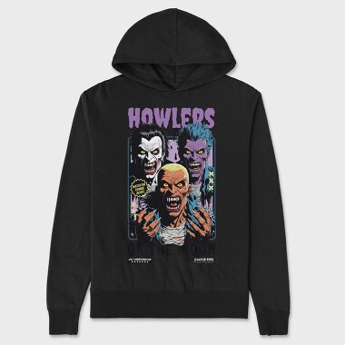 Howlers Of The Moon, Hanorac Oversize Barbati (Unisex)