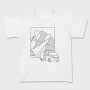 Mountain Van Monochrome, Tricou Copii