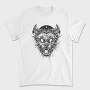 White Eyes Wolf Creature Goth, Tricou Barbati (Unisex)